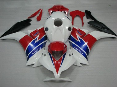 12-16 White Blue Red Honda CBR1000RR Motorcycle Fairing