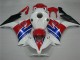 12-16 White Blue Red Honda CBR1000RR Motorcycle Fairing 12-16 White Blue Red Honda CBR1000RR Motorcycle Fairing