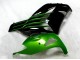 12-21 Black Green Kawasaki ZX14R ZZR1400 Motorcycle Fairing 12-21 Black Green Kawasaki ZX14R ZZR1400 Motorcycle Fairing