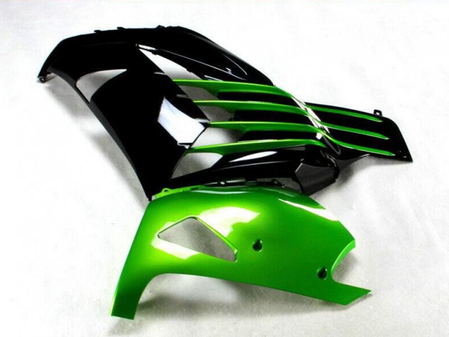 12-21 Black Green Kawasaki ZX14R ZZR1400 Motorcycle Fairing 12-21 Black Green Kawasaki ZX14R ZZR1400 Motorcycle Fairing