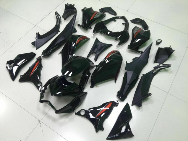 13-16 Black Kawasaki Z800 Motorcycle Fairings 13-16 Black Kawasaki Z800 Motorcycle Fairings