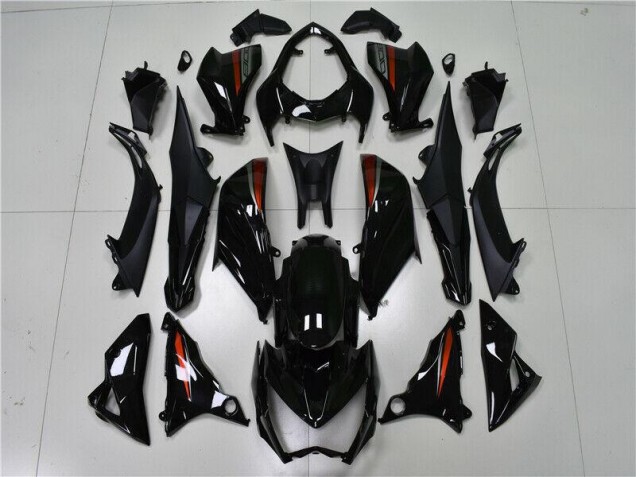 13-16 Black Kawasaki Z800 Motorcycle Fairings 13-16 Black Kawasaki Z800 Motorcycle Fairings