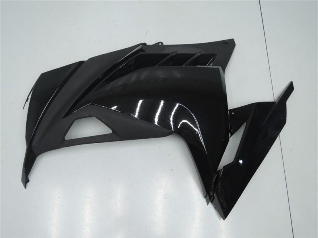 13-16 Glossy Matte Black Kawasaki EX300 Motorcycle Fairings