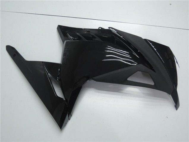 13-16 Glossy Matte Black Kawasaki EX300 Motorcycle Fairings