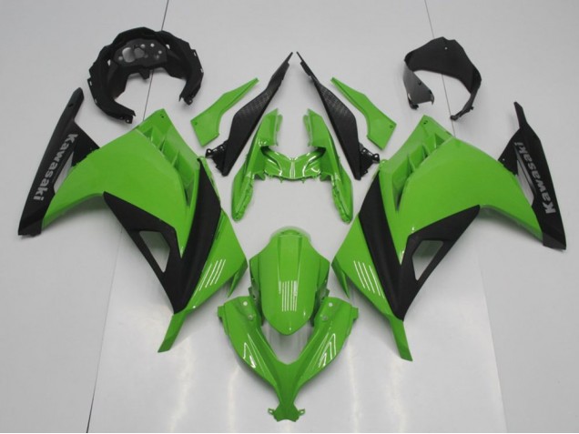 13-16 OEM Style Green Kawasaki ZX300R Motorcycle Fairings 13-16 OEM Style Green Kawasaki ZX300R Motorcycle Fairings