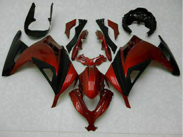 13-16 Red Kawasaki EX300 Motorcycle Fairings 13-16 Red Kawasaki EX300 Motorcycle Fairings