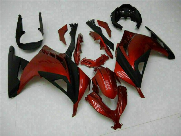 13-16 Red Kawasaki EX300 Motorcycle Fairings 13-16 Red Kawasaki EX300 Motorcycle Fairings