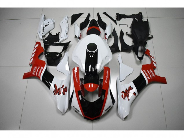 15-19 White Red Black Yamaha YZF R1 Motorcycle Fairings 15-19 White Red Black Yamaha YZF R1 Motorcycle Fairings