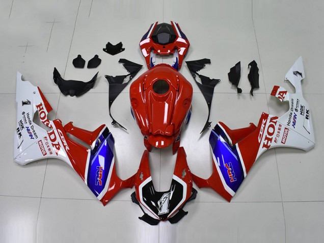 17-20 Red Blue HRC Honda CBR1000RR Motorcycle Fairings 17-20 Red Blue HRC Honda CBR1000RR Motorcycle Fairings