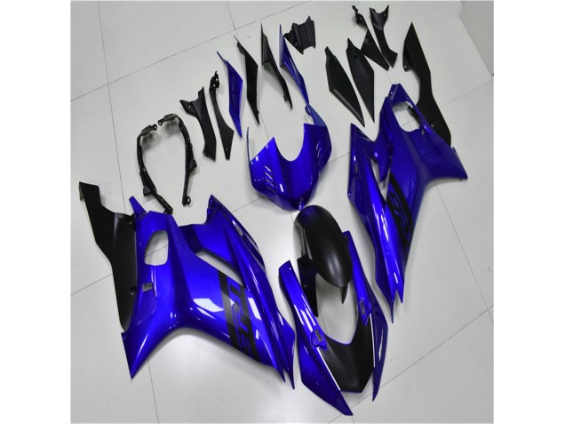 17-21 Blue Black Yamaha YZF R6 Motorcycle Fairings 17-21 Blue Black Yamaha YZF R6 Motorcycle Fairings