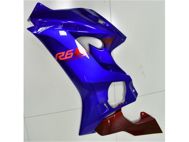 17-21 Blue Red Yamaha YZF R6 Motorcycle Fairings 17-21 Blue Red Yamaha YZF R6 Motorcycle Fairings