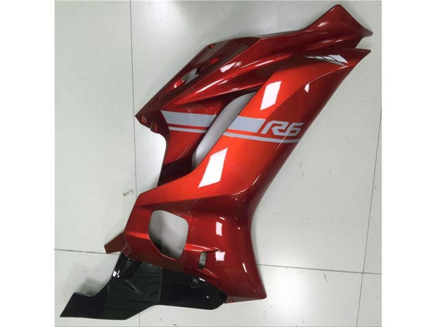17-21 Red Yamaha YZF R6 Motorcycle Fairings 17-21 Red Yamaha YZF R6 Motorcycle Fairings