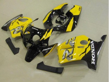 1988-1989 Yellow Black Honda CBR250RR MC19 Motorcycle Fairings