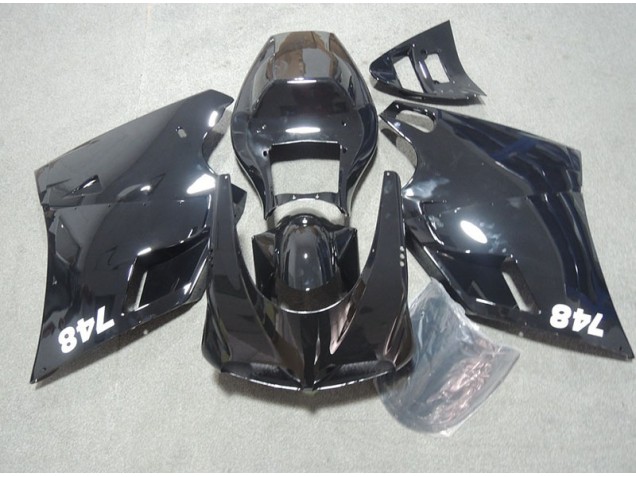 93-05 Black Ducati 748 Motorcycle Fairings 93-05 Black Ducati 748 Motorcycle Fairings