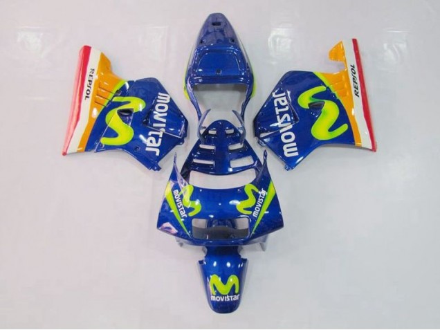 94-96 Blue Green Honda NSR250 MC28 P4 Motorcycle Fairings