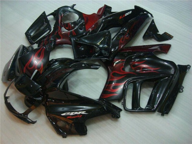 95-98 Black Honda CBR600 F3 Motorcycle Bodywork 95-98 Black Honda CBR600 F3 Motorcycle Bodywork