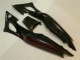 95-98 Black Red Flame Honda CBR600 F3 Motorcycle Fairing