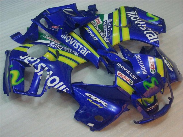 95-98 Blue Movistar Castrol Honda CBR600 F3 Motorcycle Fairings