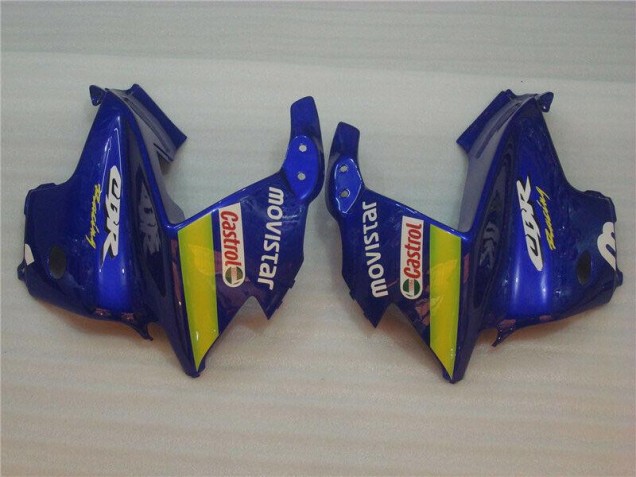 95-98 Blue Movistar Castrol Honda CBR600 F3 Motorcycle Fairings