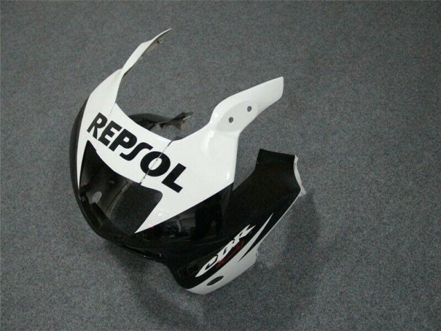 95-98 White Black Repsol Honda CBR600 F3 Motorcycle Fairings