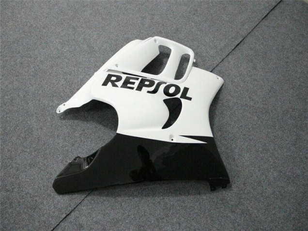 95-98 White Black Repsol Honda CBR600 F3 Motorcycle Fairings