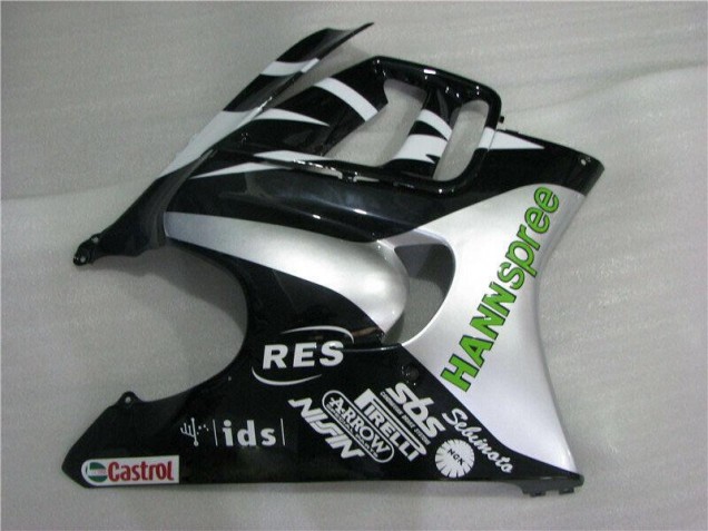 95-98 White Green Hannspree Honda CBR600 F3 Motorcycle Fairings