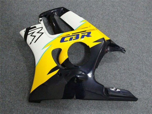 95-98 Yellow Honda CBR600 F3 Motorcycle Fairing