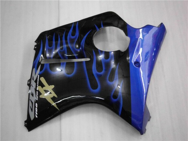 96-07 Blue Flame Honda CBR1100XX Motorcycle Fairings 96-07 Blue Flame Honda CBR1100XX Motorcycle Fairings