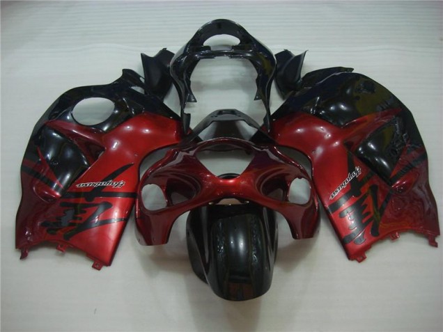 96-07 Red Black Suzuki GSXR 1300 Hayabusa Motorcycle Fairing 96-07 Red Black Suzuki GSXR 1300 Hayabusa Motorcycle Fairing