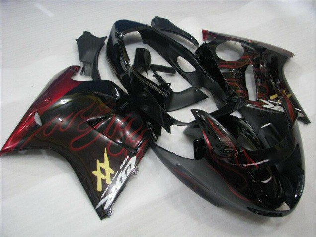 96-07 Red Flame Honda CBR1100XX Motorcycle Fairings 96-07 Red Flame Honda CBR1100XX Motorcycle Fairings