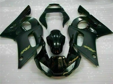 98-02 Black Yamaha YZF R6 Full Motorcycle Fairing Kits