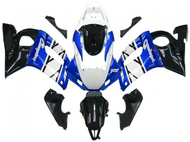 98-02 Blue Black Champions Yamaha YZF R6 Motorcycle Fairings 98-02 Blue Black Champions Yamaha YZF R6 Motorcycle Fairings