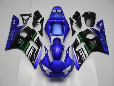 98-02 Blue Monster Yamaha YZF R6 Motorcycle Fairings