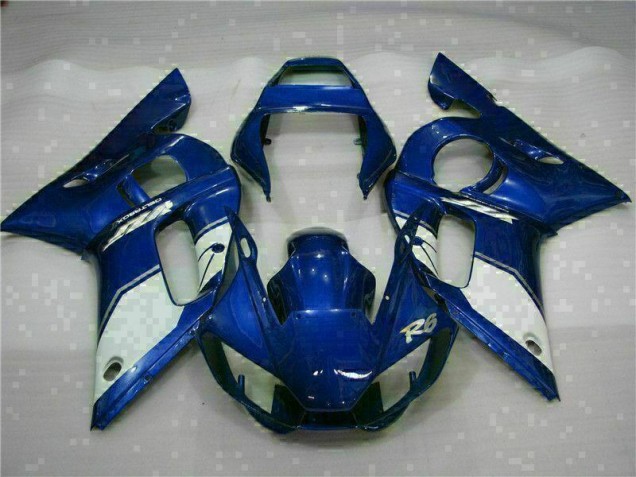 98-02 Blue Yamaha YZF R6 Motorcycle Fairing 98-02 Blue Yamaha YZF R6 Motorcycle Fairing