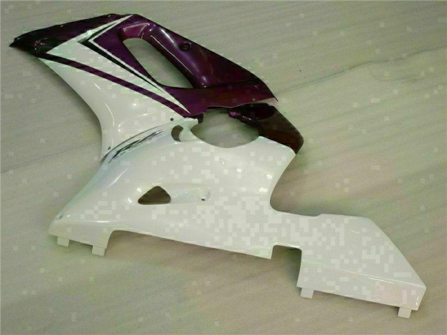 98-02 Purple White Yamaha YZF R6 Motorcycle Fairings 98-02 Purple White Yamaha YZF R6 Motorcycle Fairings