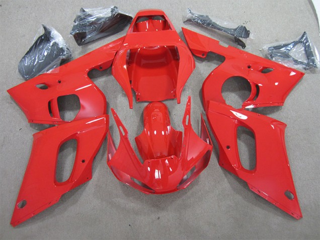 98-02 Red Yamaha YZF R6 Motorcycle Fairing 98-02 Red Yamaha YZF R6 Motorcycle Fairing