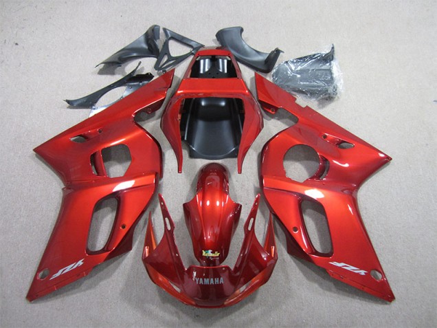98-02 Red Yamaha YZF R6 Motorcycle Fairings 98-02 Red Yamaha YZF R6 Motorcycle Fairings