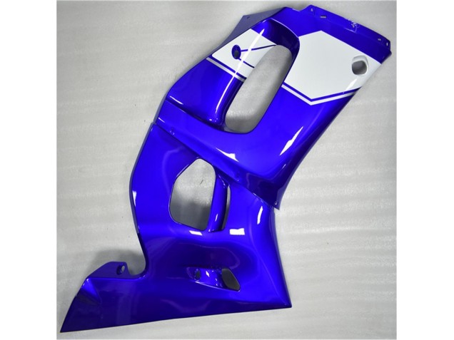 98-02 White Blue Yamaha YZF R6 Motorcycle Fairings 98-02 White Blue Yamaha YZF R6 Motorcycle Fairings