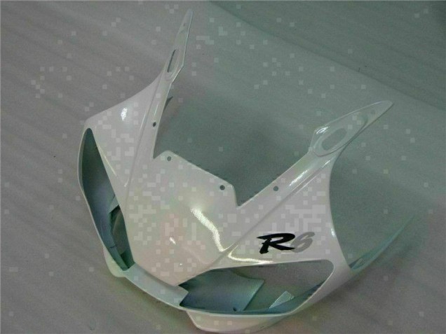 98-02 White Yamaha YZF R6 Motorcycle Fairings 98-02 White Yamaha YZF R6 Motorcycle Fairings