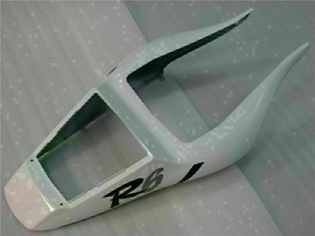 98-02 White Yamaha YZF R6 Motorcycle Fairings 98-02 White Yamaha YZF R6 Motorcycle Fairings