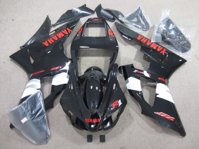 98-99 Black Red Decal Yamaha YZF R1 Motorcycle Fairings 98-99 Black Red Decal Yamaha YZF R1 Motorcycle Fairings