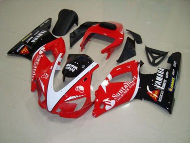 98-99 Red Black White Yamaha YZF R1 Motorcycle Fairings